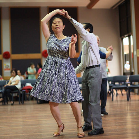 Seniors dance